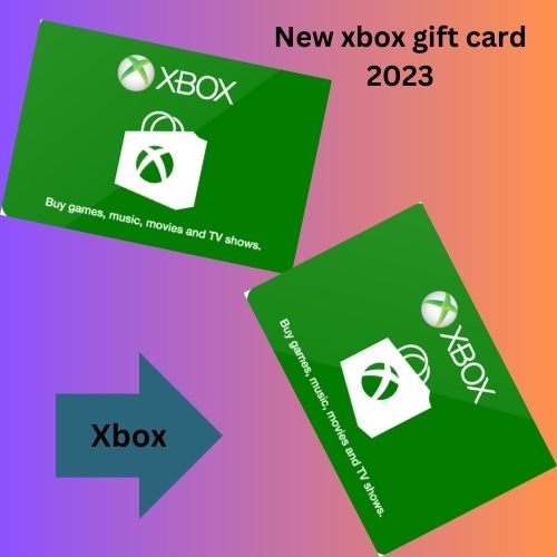 New Xbox Gift card-2023