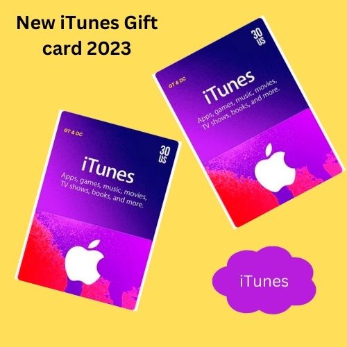 New iTunes Gift card 2023