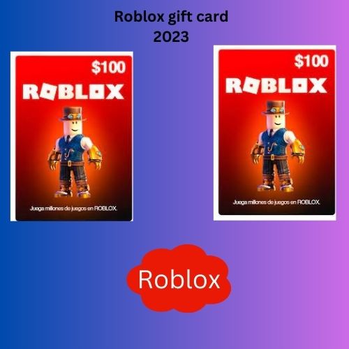 New Roblox Gift card 2023