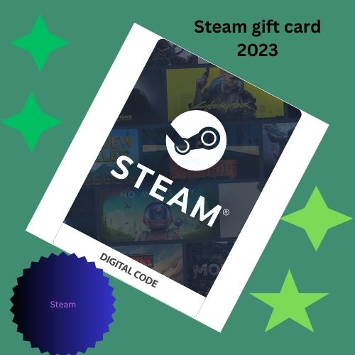 New Steam Gift card 2023