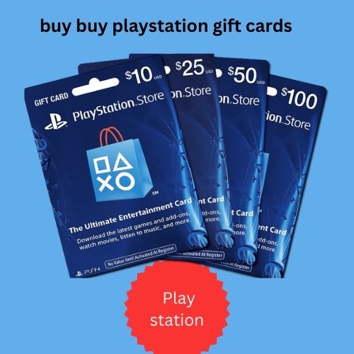 New play station Gift card 2023